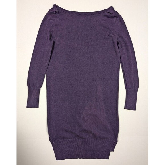 Juicy Couture Womens Knit Sweater Dress Long Sleeve Boat Neck XS (X Small) - Picture 2 of 12